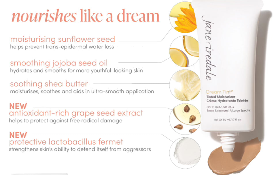 Jane Iredale Dream Tint Tinted Moisturiser SPF 15